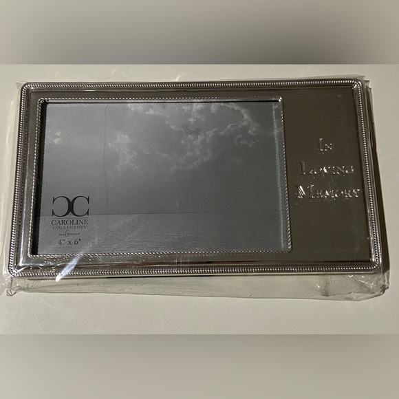 Caroline Collection Silver Picture Frame - Picture 3 of 8